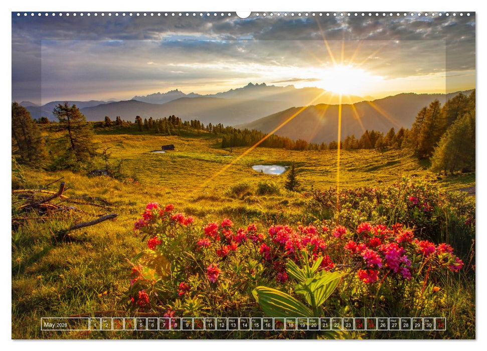 When the sun rises and sets (CALVENDO Premium-Calendar 2026)