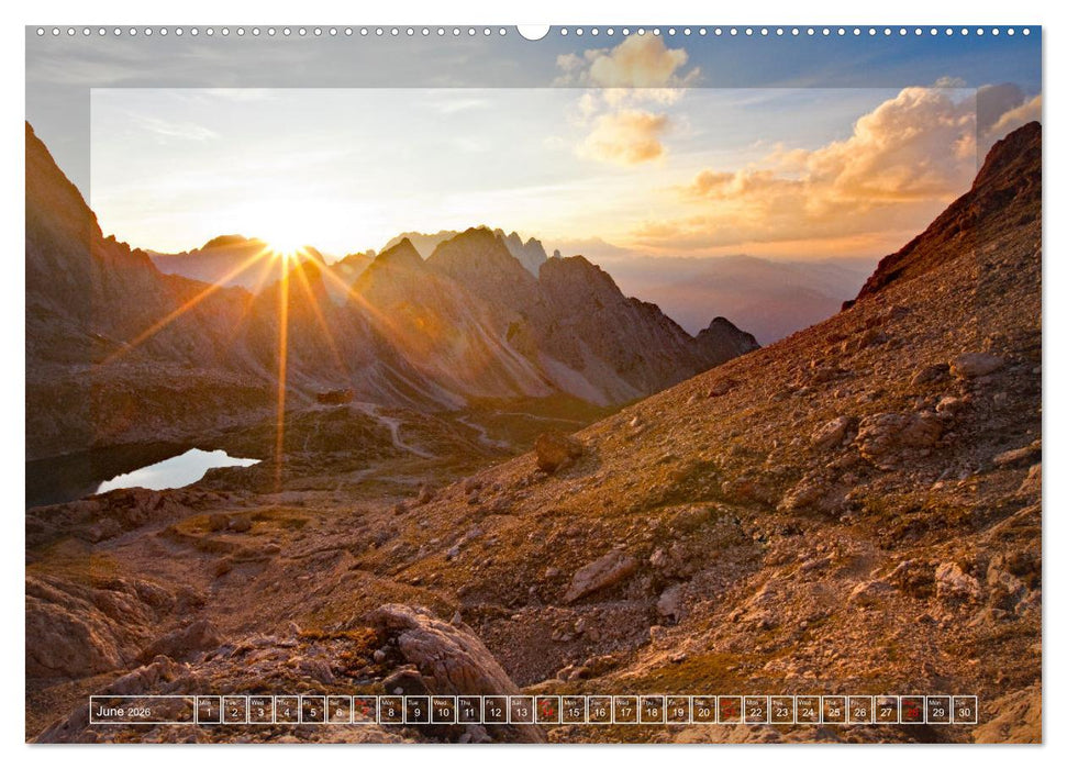 When the sun rises and sets (CALVENDO Premium-Calendar 2026)