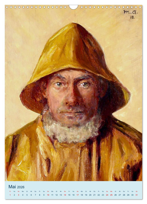 Die Fischer von Skagen (CALVENDO Wandkalender 2026)