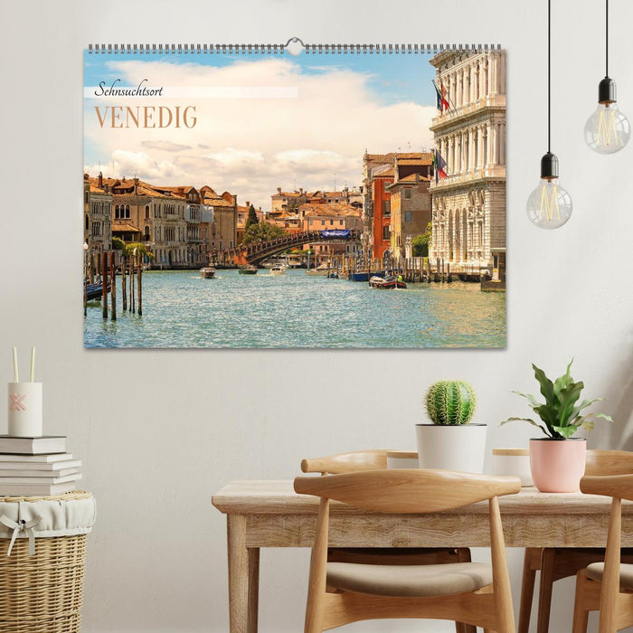 Sehnsuchtsort Venedig 2026 (CALVENDO Wandkalender 2026)