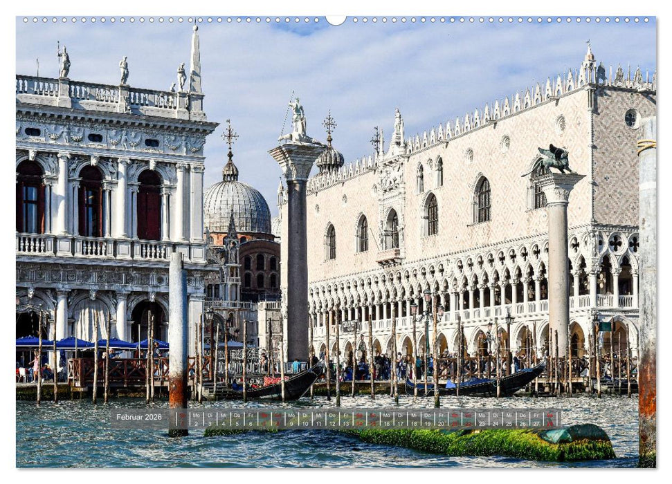 Sehnsuchtsort Venedig 2026 (CALVENDO Wandkalender 2026)