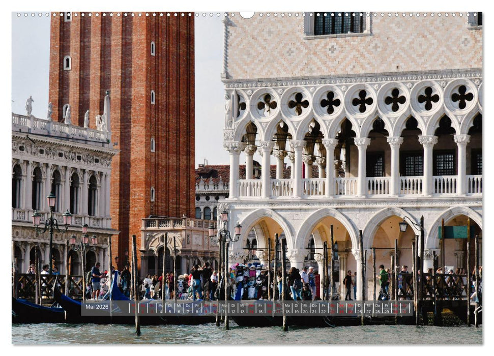 Sehnsuchtsort Venedig 2026 (CALVENDO Wandkalender 2026)