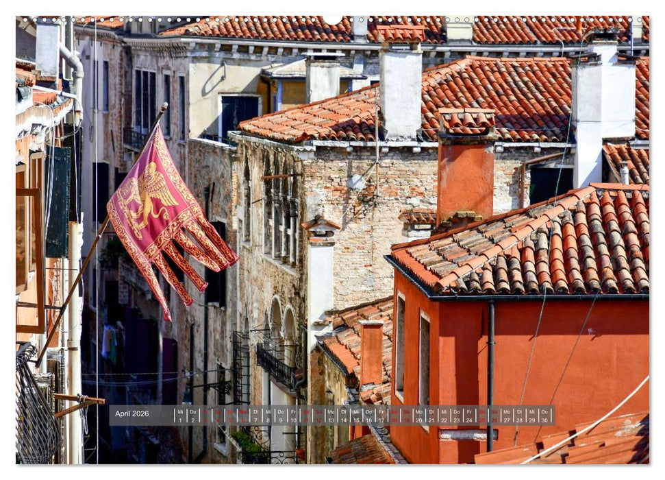 Sehnsuchtsort Venedig 2026 (CALVENDO Premium Wandkalender 2026)