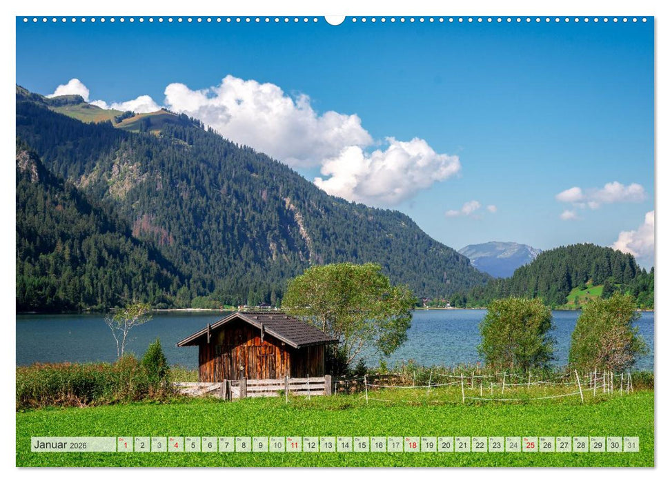 Urlaub im Tannheimer Tal (CALVENDO Premium Wandkalender 2026)