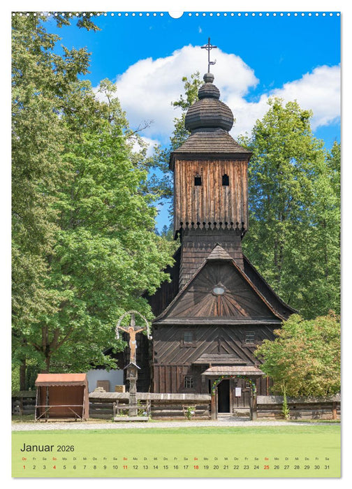 Das alte Tschechien (CALVENDO Wandkalender 2026)