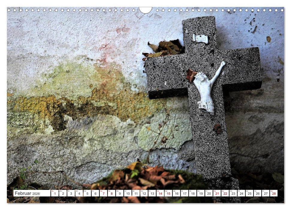 Alte Grabdenkmäler (CALVENDO Wandkalender 2026)