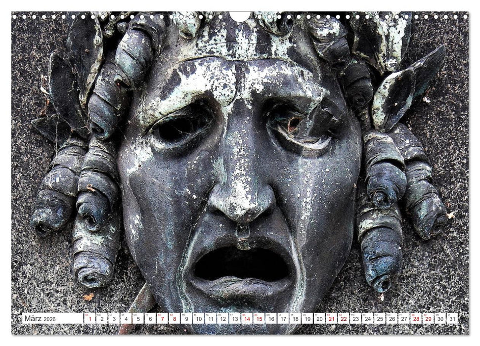 Alte Grabdenkmäler (CALVENDO Wandkalender 2026)