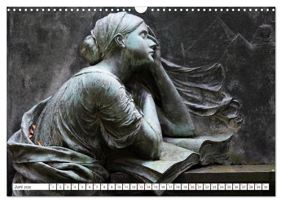 Alte Grabdenkmäler (CALVENDO Wandkalender 2026)