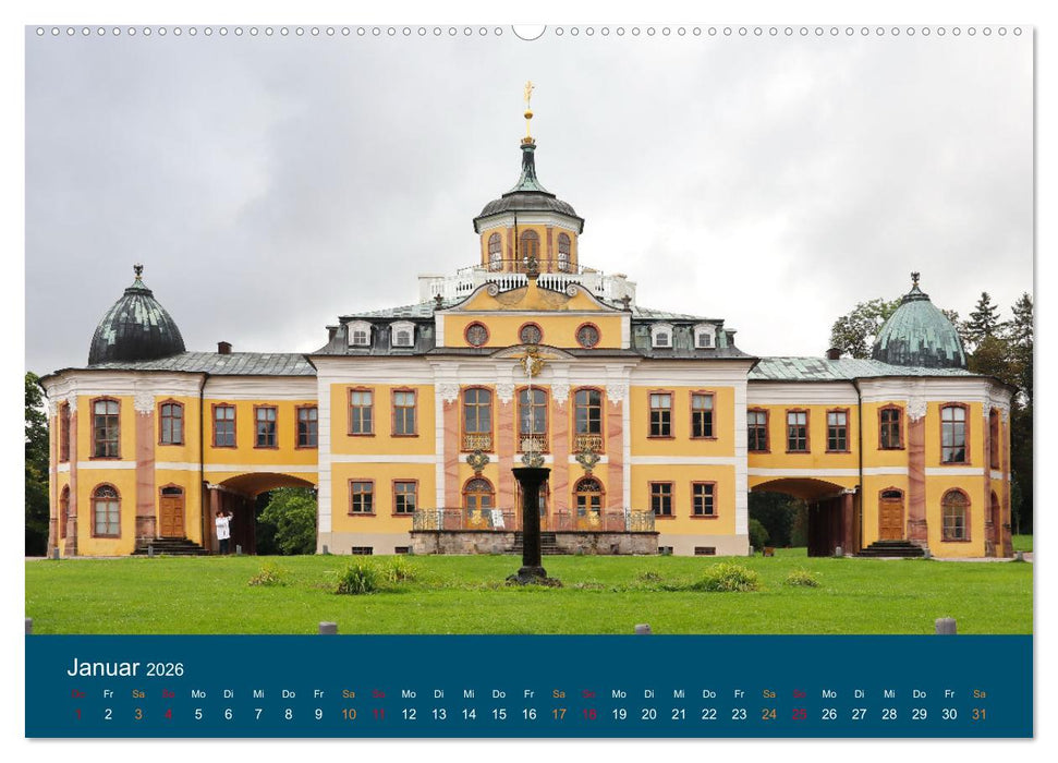 Thüringen, unterwegs in Weimar, Erfurt und Eisenach (CALVENDO Wandkalender 2026)