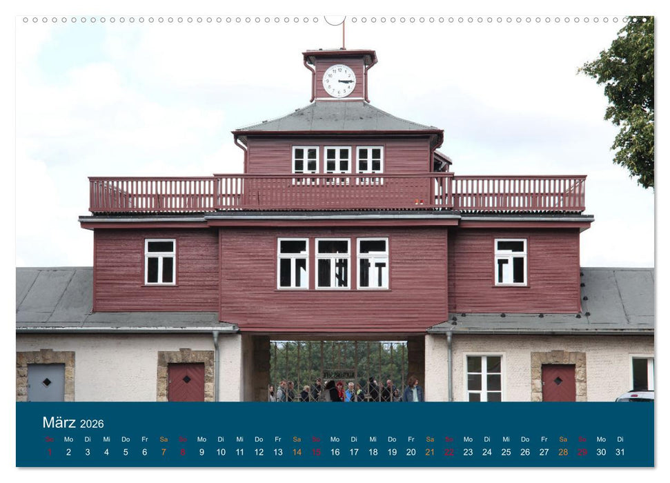 Thüringen, unterwegs in Weimar, Erfurt und Eisenach (CALVENDO Wandkalender 2026)