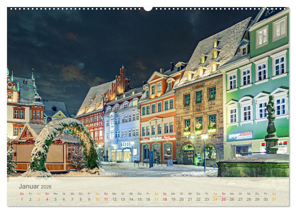 Coburg - oberfränkisches Juwel (CALVENDO Wandkalender 2026)
