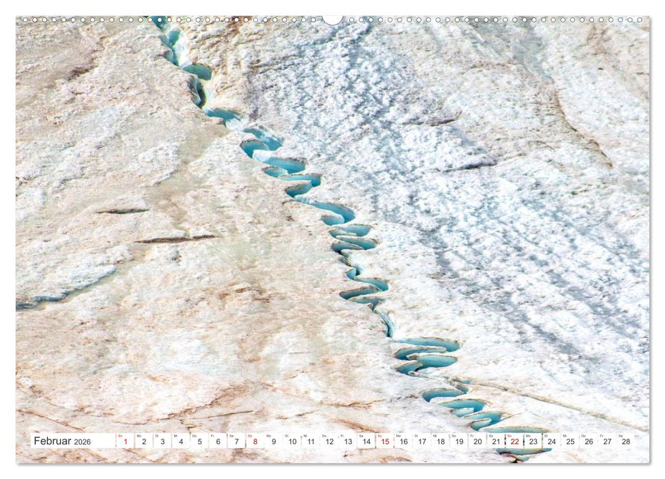 Die Gletscher schmelzen (CALVENDO Wandkalender 2026)