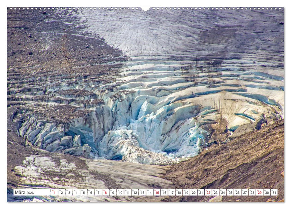 Die Gletscher schmelzen (CALVENDO Wandkalender 2026)
