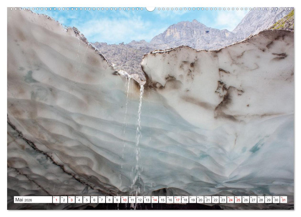 Die Gletscher schmelzen (CALVENDO Wandkalender 2026)