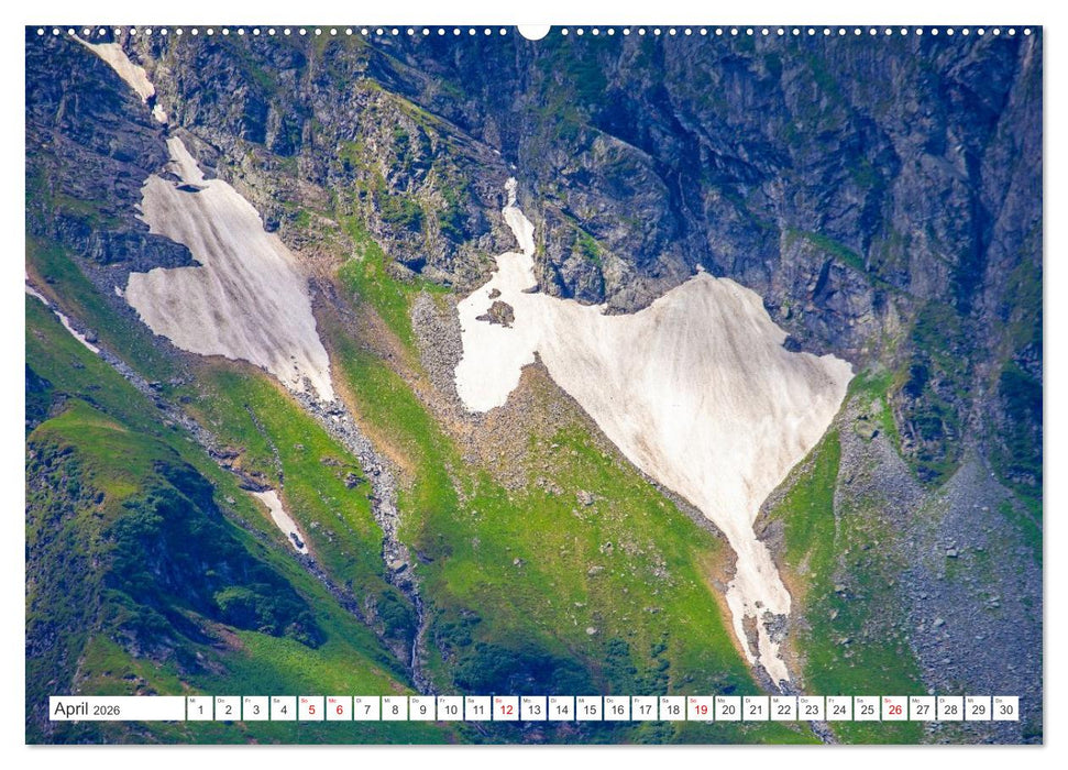 Die Gletscher schmelzen (CALVENDO Premium Wandkalender 2026)