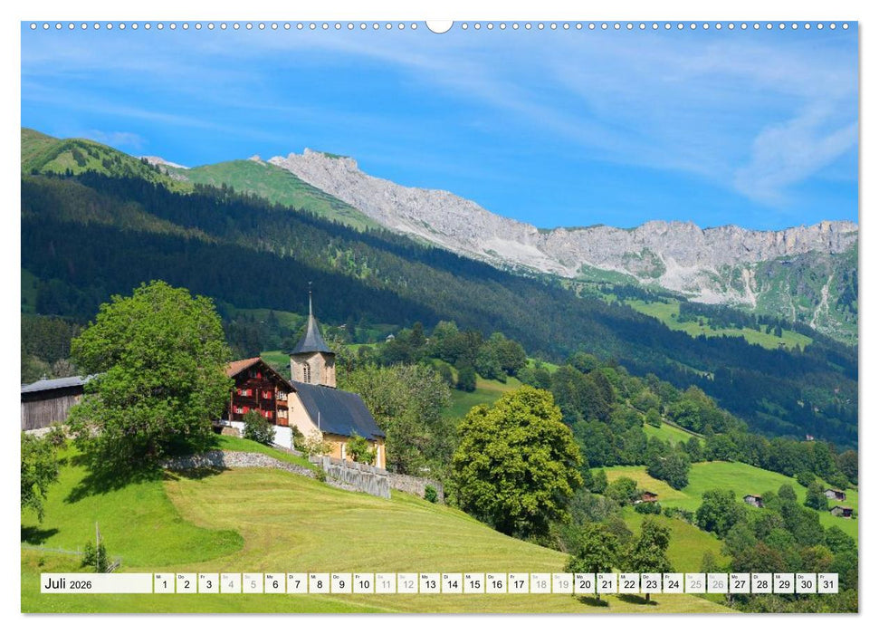 Graubündner Landschaften (CALVENDO Premium Wandkalender 2026)