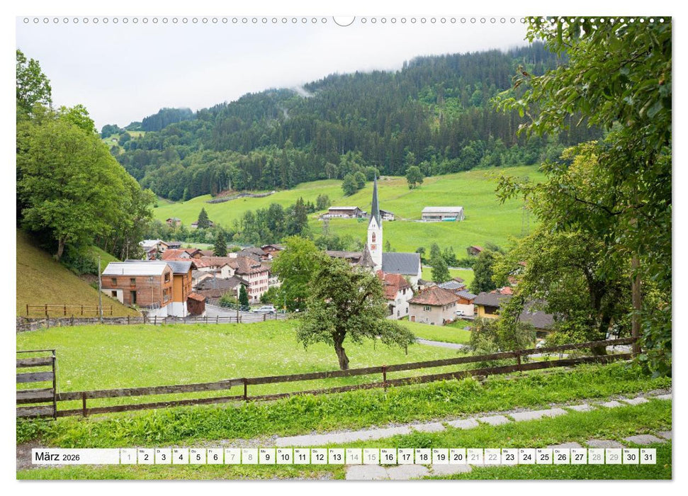 Graubündner Landschaften (CALVENDO Wandkalender 2026)