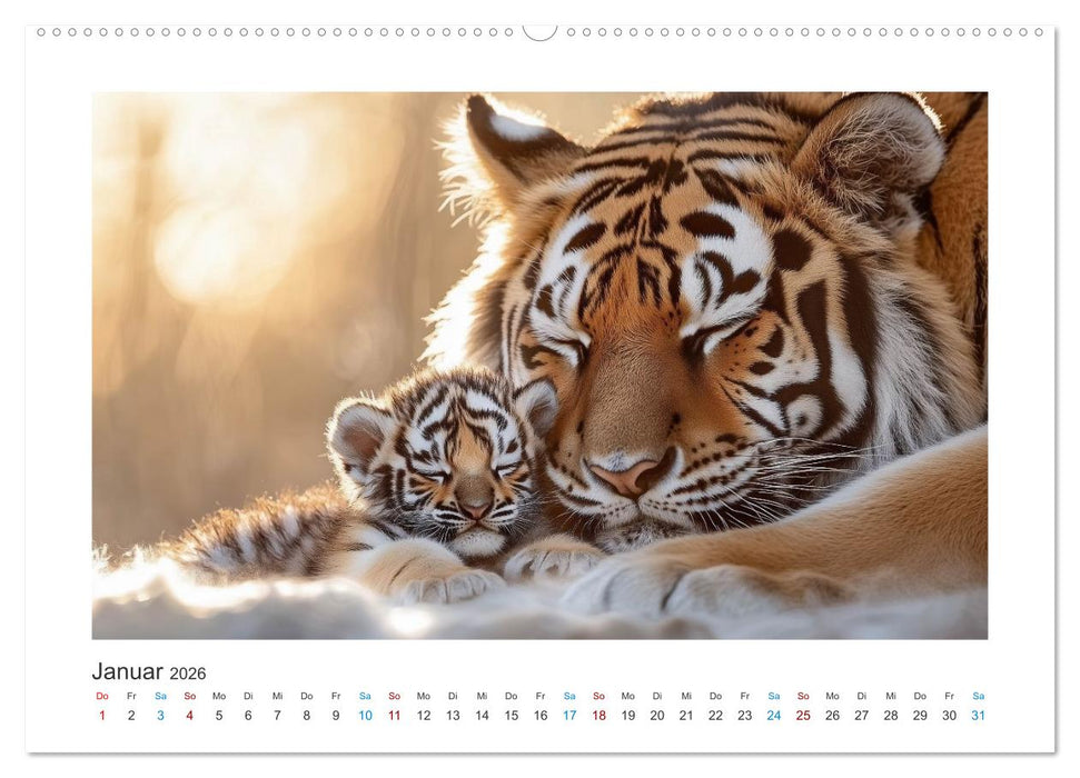 Geheimnisvolle Wildnis (CALVENDO Wandkalender 2026)