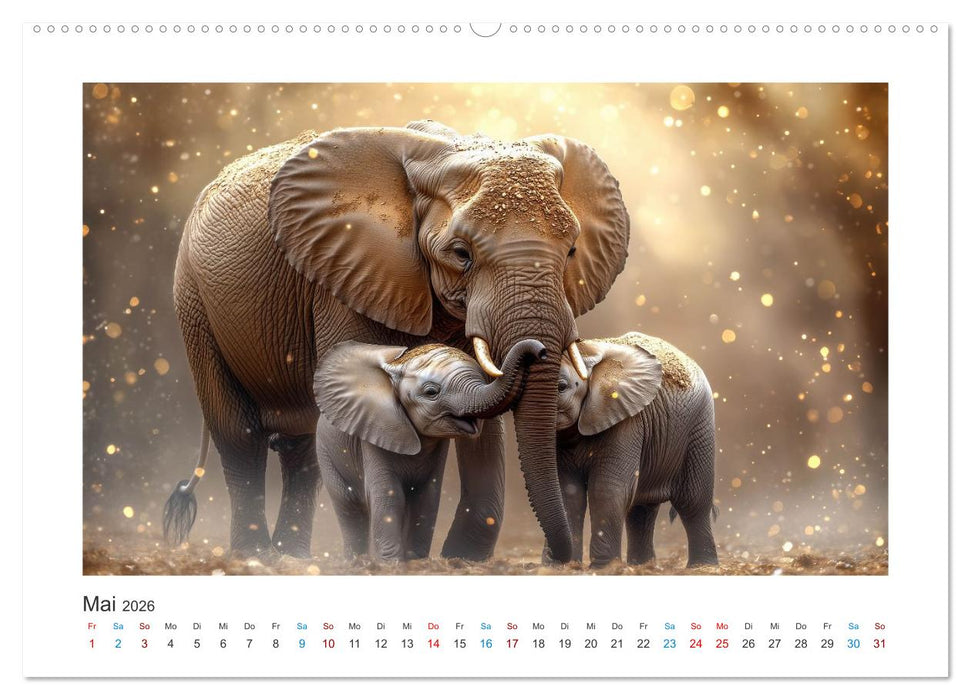 Geheimnisvolle Wildnis (CALVENDO Wandkalender 2026)