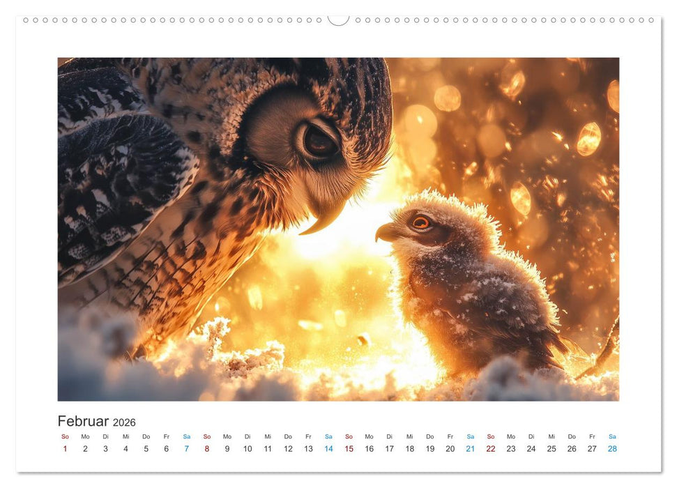 Geheimnisvolle Wildnis (CALVENDO Premium Wandkalender 2026)