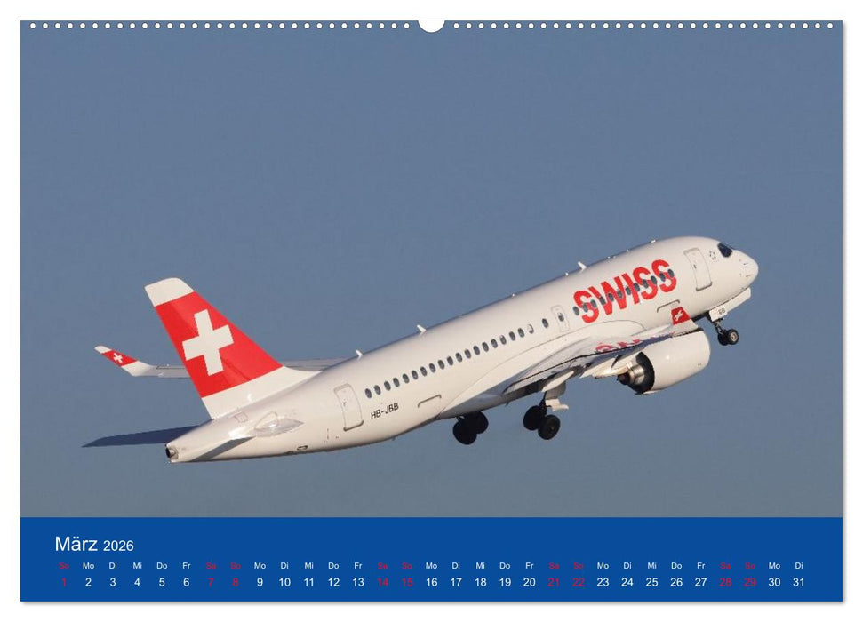 Besondere Flugzeuge am Flughafen Stuttgart (CALVENDO Wandkalender 2026)