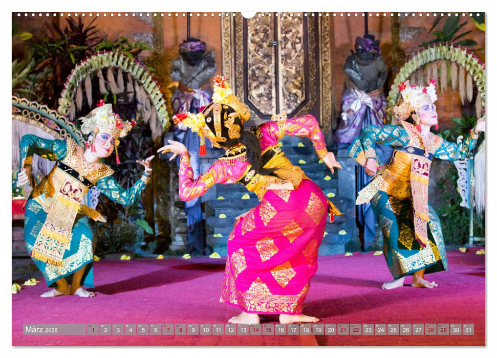Bali - Momente einer Reise (CALVENDO Wandkalender 2026)