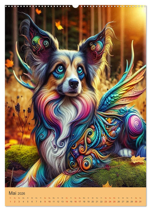 Tierische Fantasien (CALVENDO Wandkalender 2026)