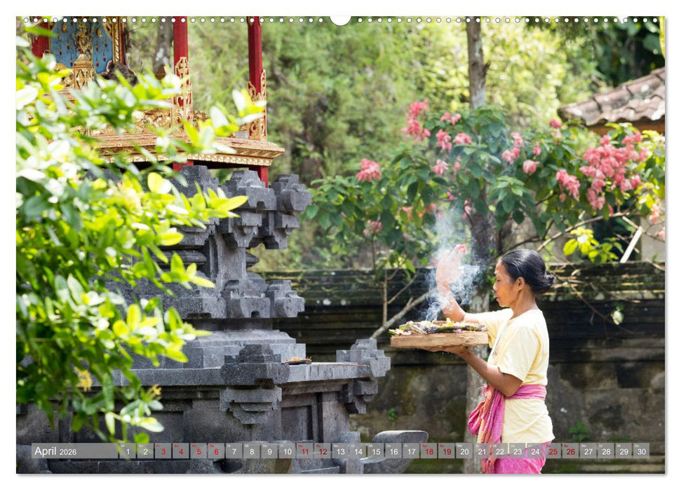 Bali - Momente einer Reise (CALVENDO Premium Wandkalender 2026)
