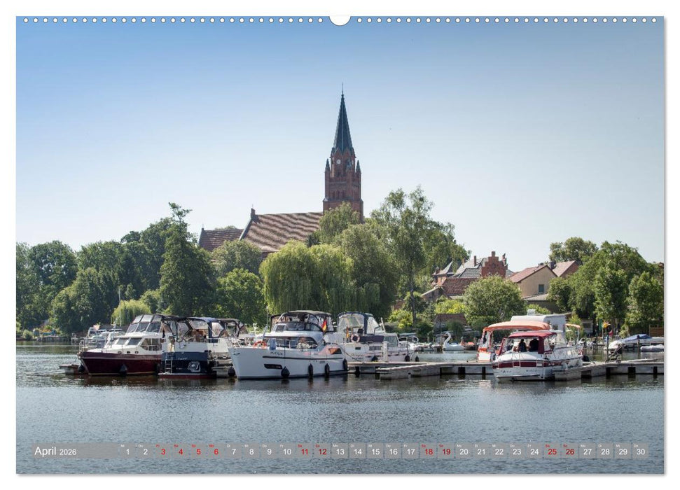Hausbooturlaub Deutschland - Mecklenburgische Seenplatte (CALVENDO Premium Wandkalender 2026)