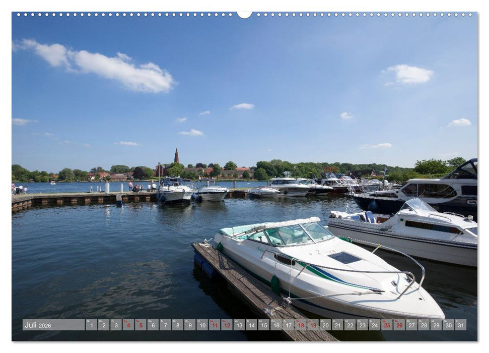Hausbooturlaub Deutschland - Mecklenburgische Seenplatte (CALVENDO Premium Wandkalender 2026)