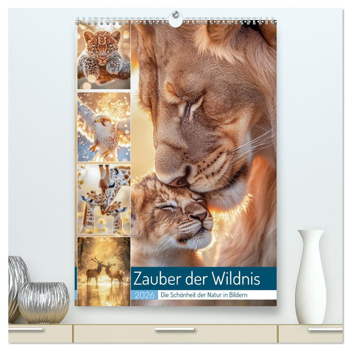 Zauber der Wildnis (CALVENDO Premium Wandkalender 2026)