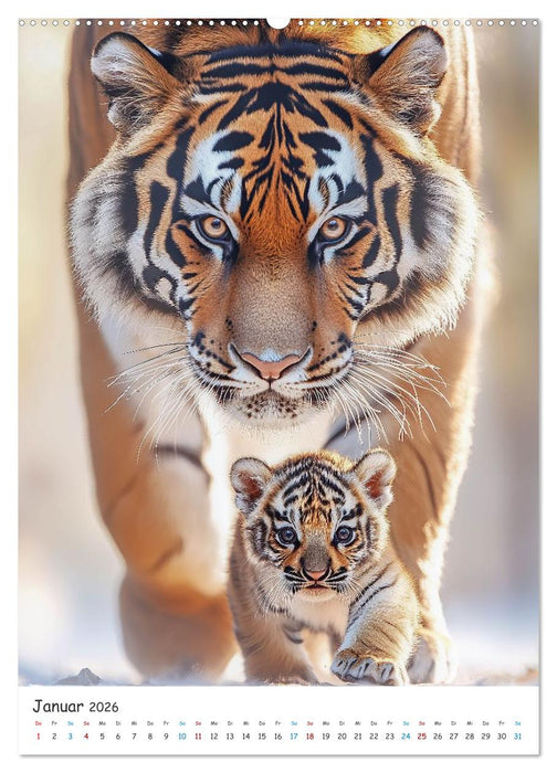 Zauber der Wildnis (CALVENDO Premium Wandkalender 2026)