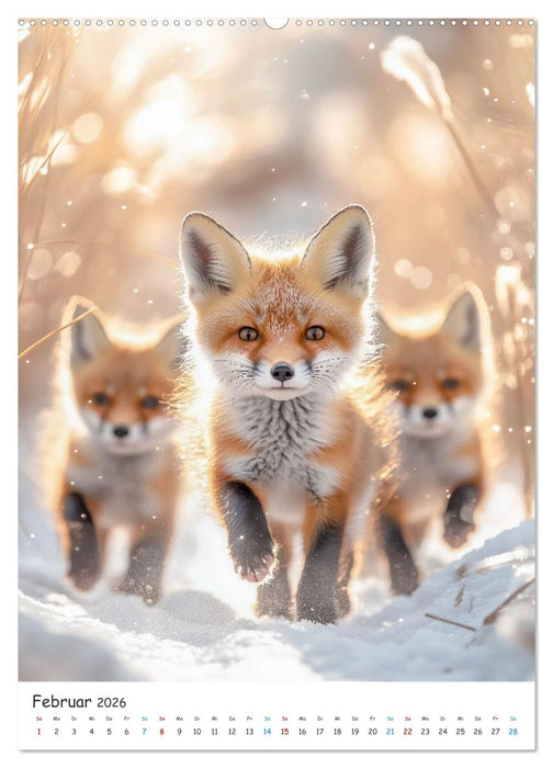 Zauber der Wildnis (CALVENDO Premium Wandkalender 2026)