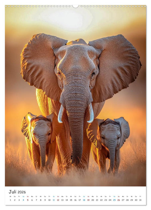 Zauber der Wildnis (CALVENDO Premium Wandkalender 2026)