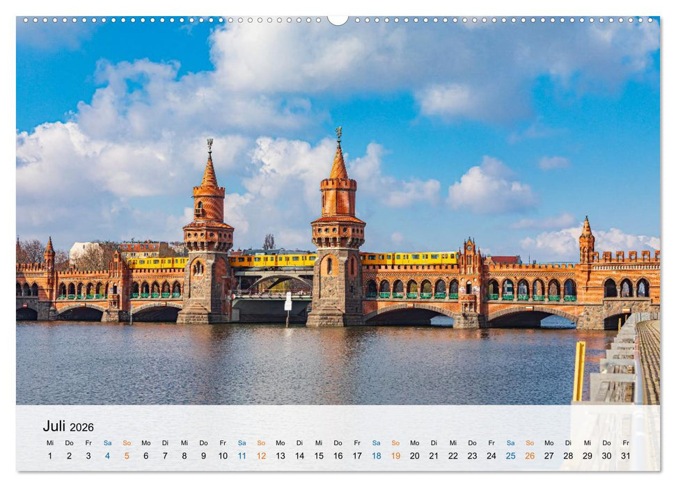 Berliner Wasserwege – Die Spree und ihre Kanäle (CALVENDO Premium Wandkalender 2026)