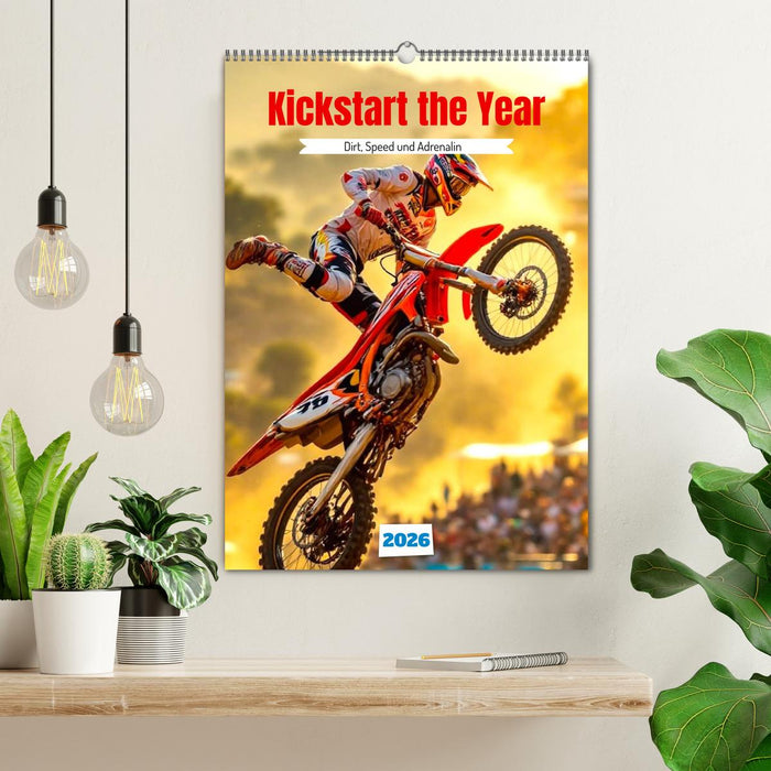 Kickstart the Year - Dirt, Speed und Adrenalin (CALVENDO Wandkalender 2026)