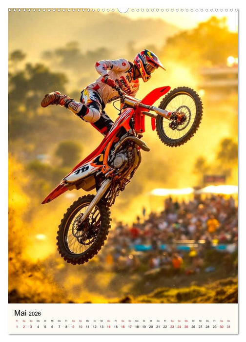 Kickstart the Year - Dirt, Speed und Adrenalin (CALVENDO Wandkalender 2026)