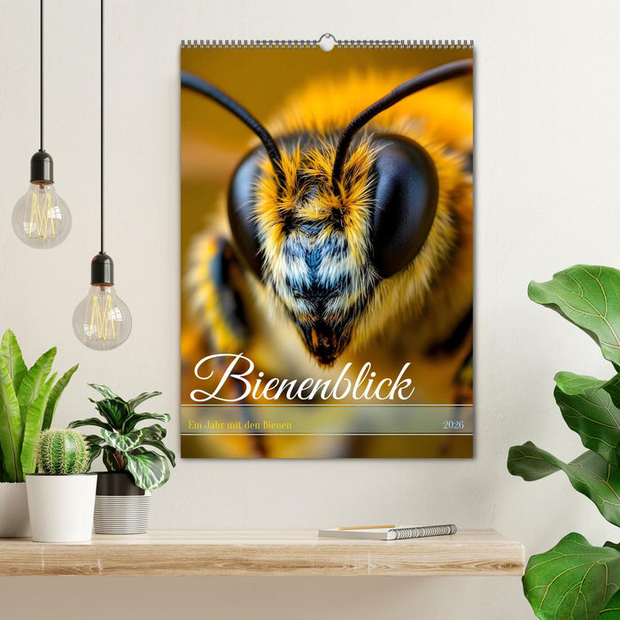 Bienenblick – Ein Jahr mit den Bienen (CALVENDO Wandkalender 2026)