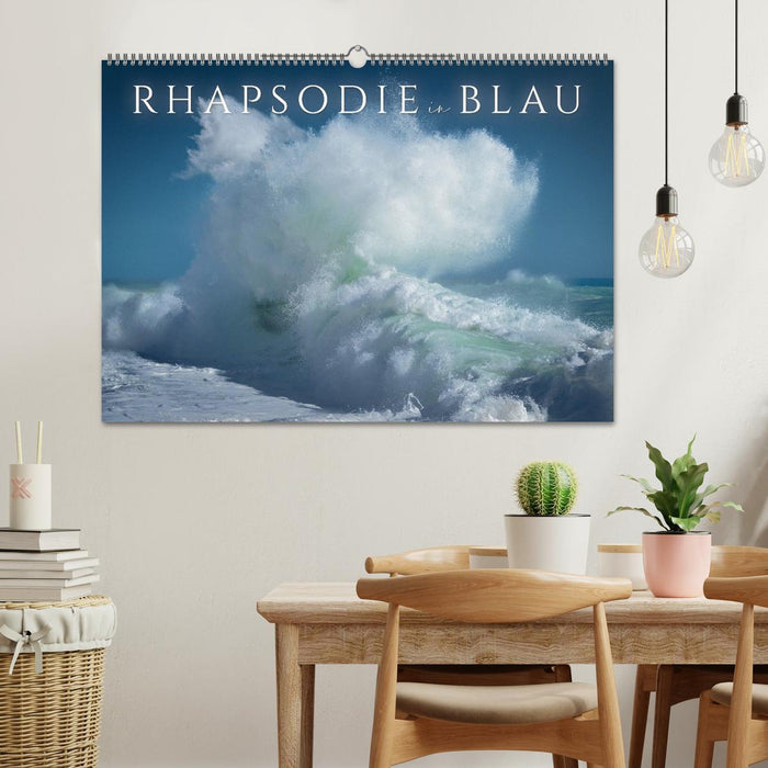 Rhapsodie in Blau (CALVENDO Wandkalender 2026)