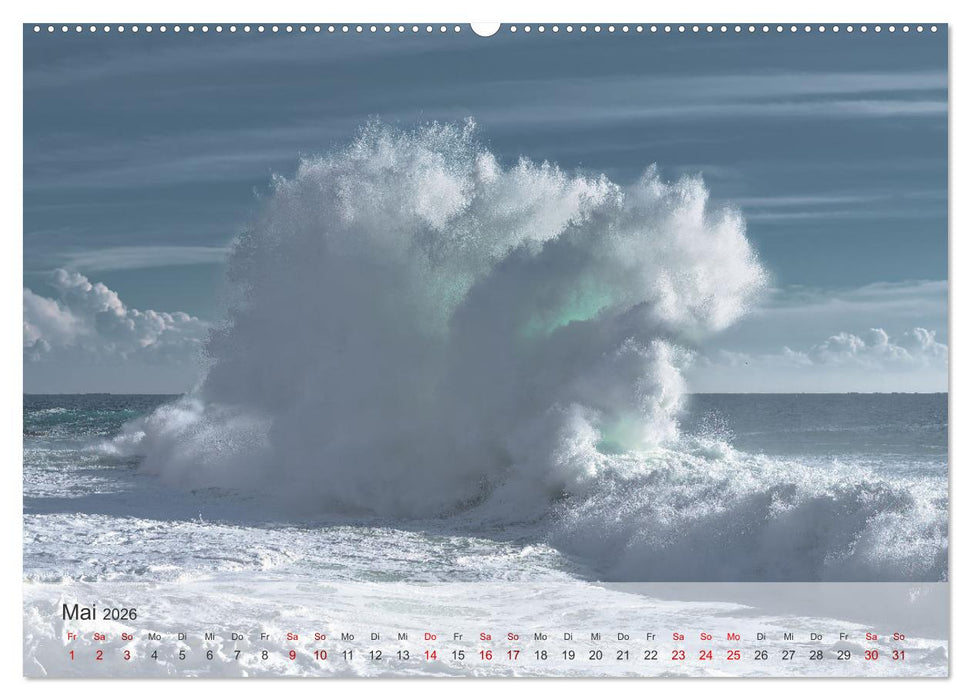 Rhapsodie in Blau (CALVENDO Premium Wandkalender 2026)