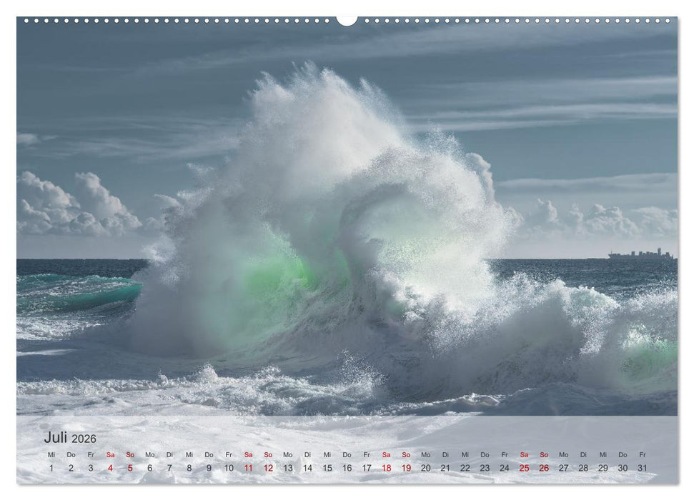 Rhapsodie in Blau (CALVENDO Premium Wandkalender 2026)