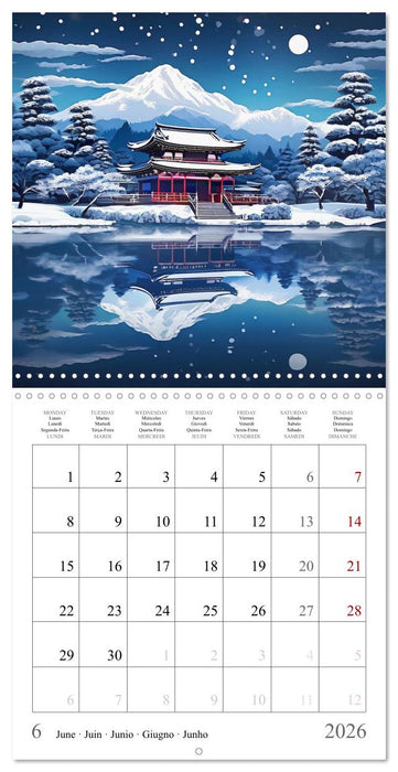 Japan - Magical Landscapes (CALVENDO Monthly Calendar 2026)