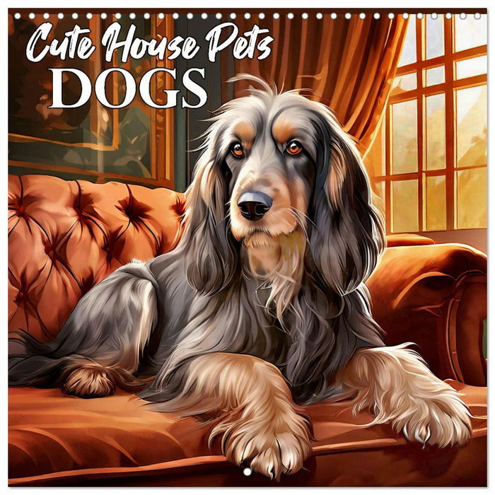 Dogs - Cute House Pets (CALVENDO Monthly Calendar 2026)