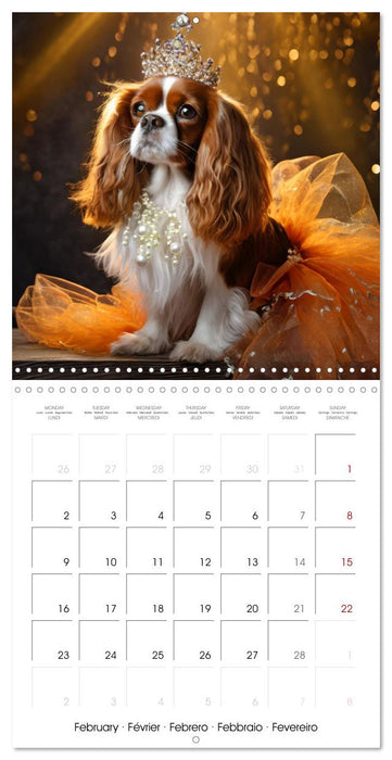 Grand Divas of the Dog World (CALVENDO Monthly Calendar 2026)