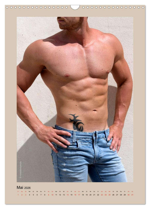 Torso - Männer 2026 (CALVENDO Wandkalender 2026)