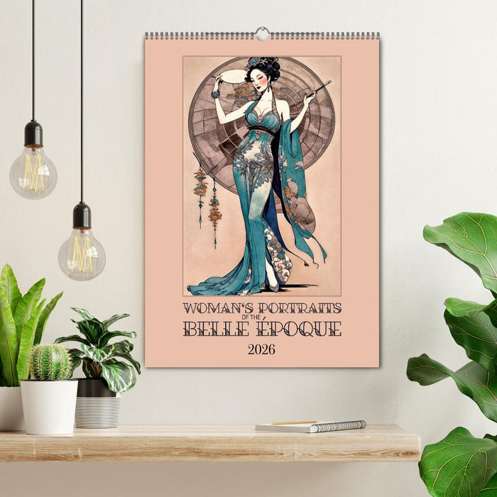 Women's Images of the Belle Époque (CALVENDO Monthly Calendar 2026)