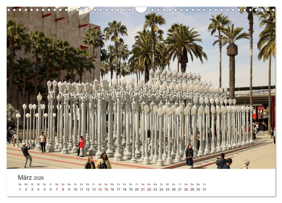 Kalifornien Bilder aus Los Angeles (CALVENDO Wandkalender 2026)