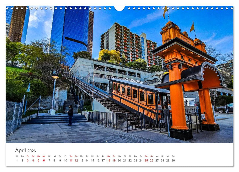 Kalifornien Bilder aus Los Angeles (CALVENDO Wandkalender 2026)
