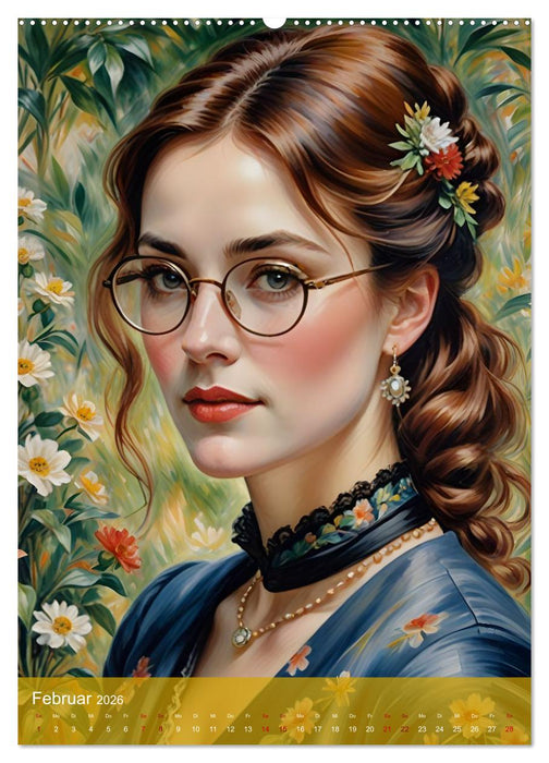 Brille und Persönlichkeit (CALVENDO Wandkalender 2026)