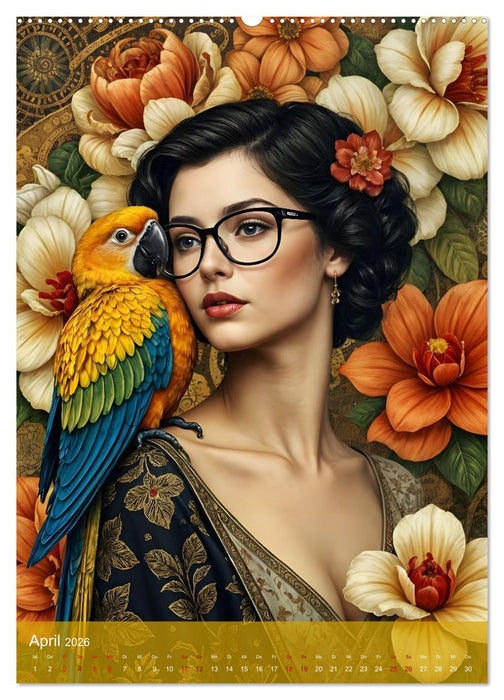 Brille und Persönlichkeit (CALVENDO Wandkalender 2026)